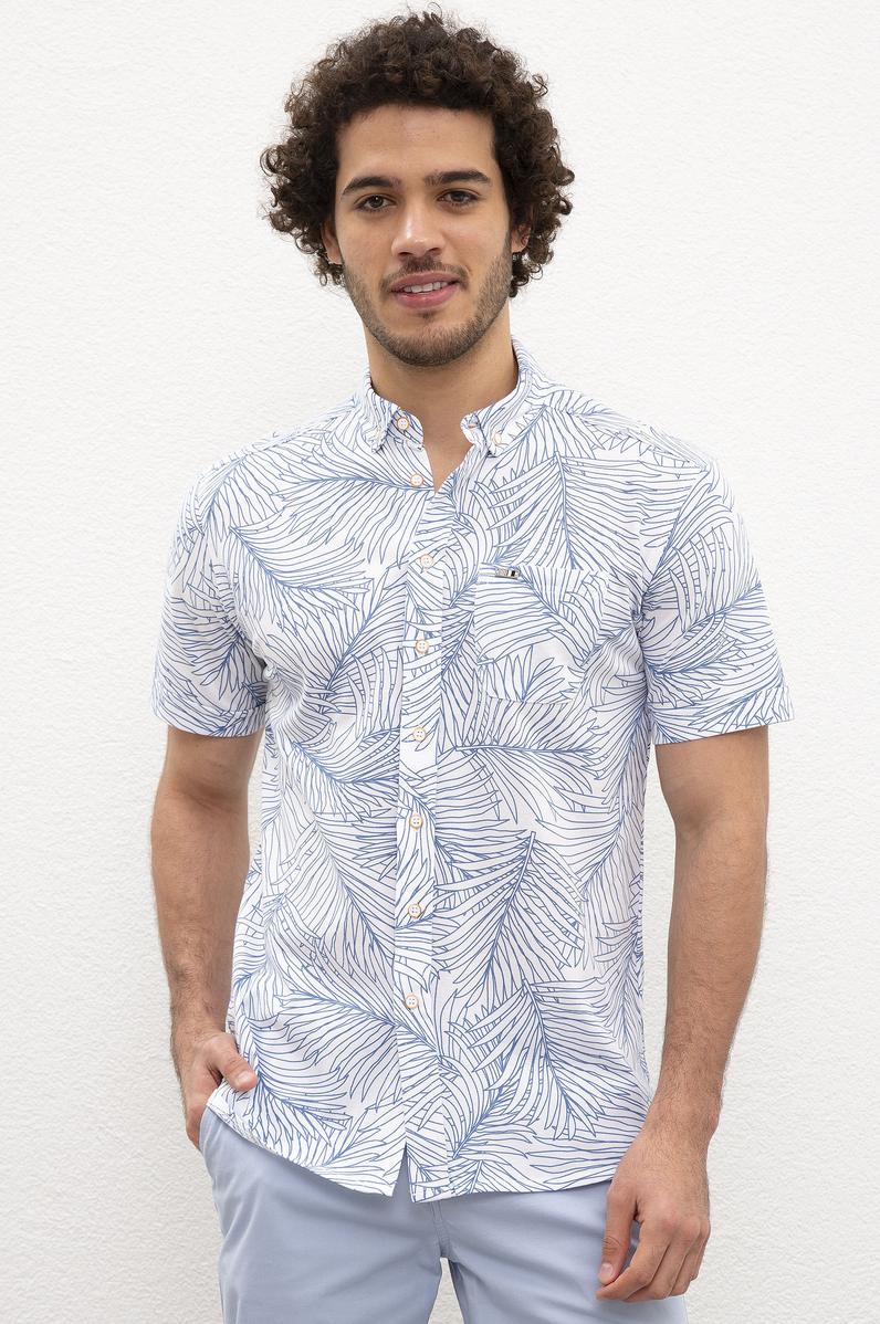 Erkek Beyaz Tişört