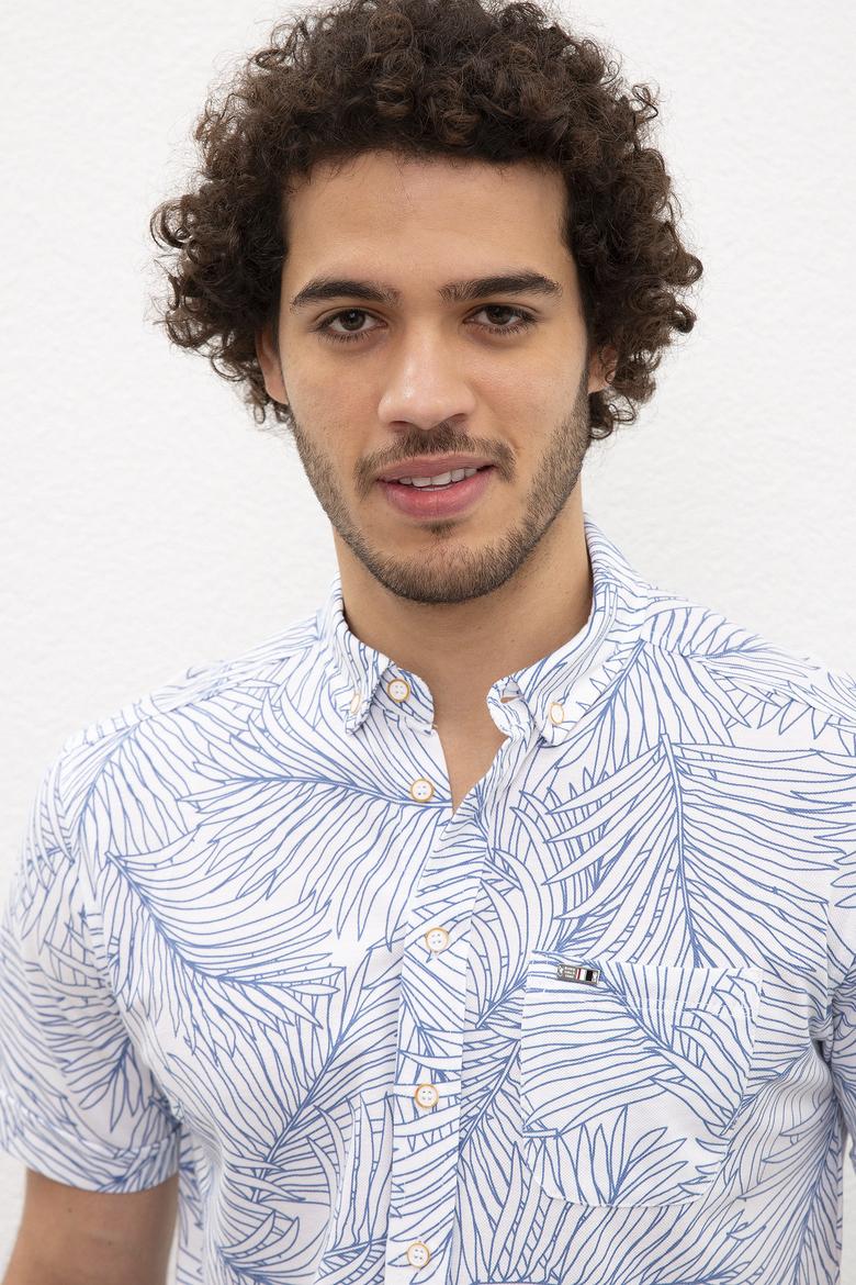 Erkek Beyaz Tişört - 50219205017