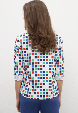 Kadın Beyaz Gömlek Uzunkol - 50218644001