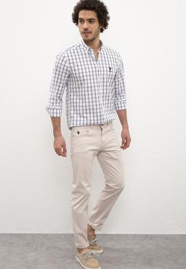 Erkek Taş Rengi Chinos - 50224007057