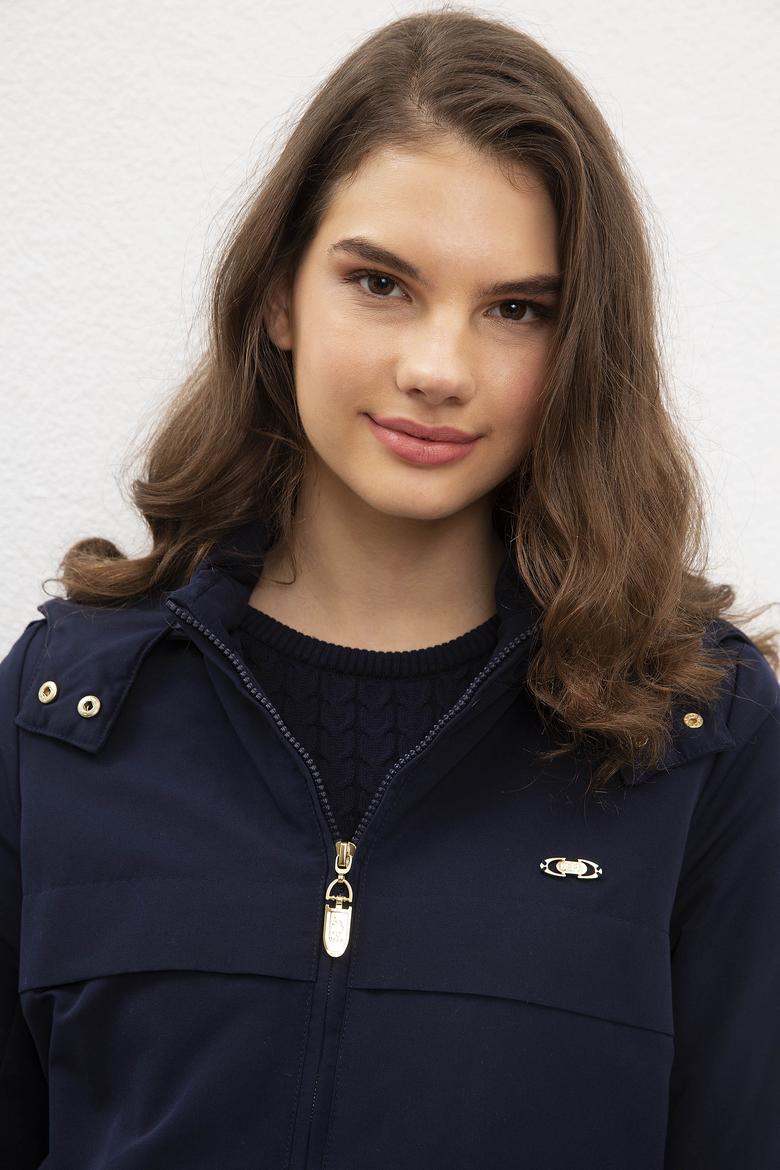 Kadın Lacivert Mont - 50210083002