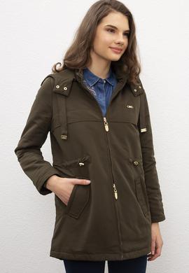 Kadın Yeşil Mont - 50210083007