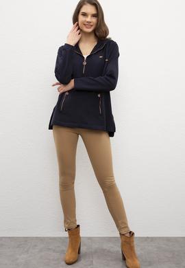 Kadın Lacivert Sweatshirt - 50206537001