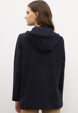 Kadın Lacivert Sweatshirt - 50206537001