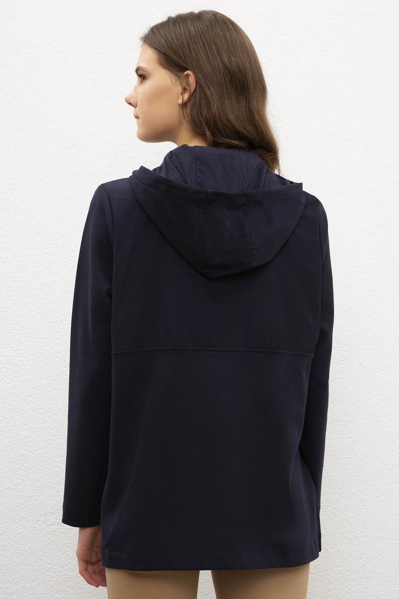 Kadın Lacivert Sweatshirt - 50206537001