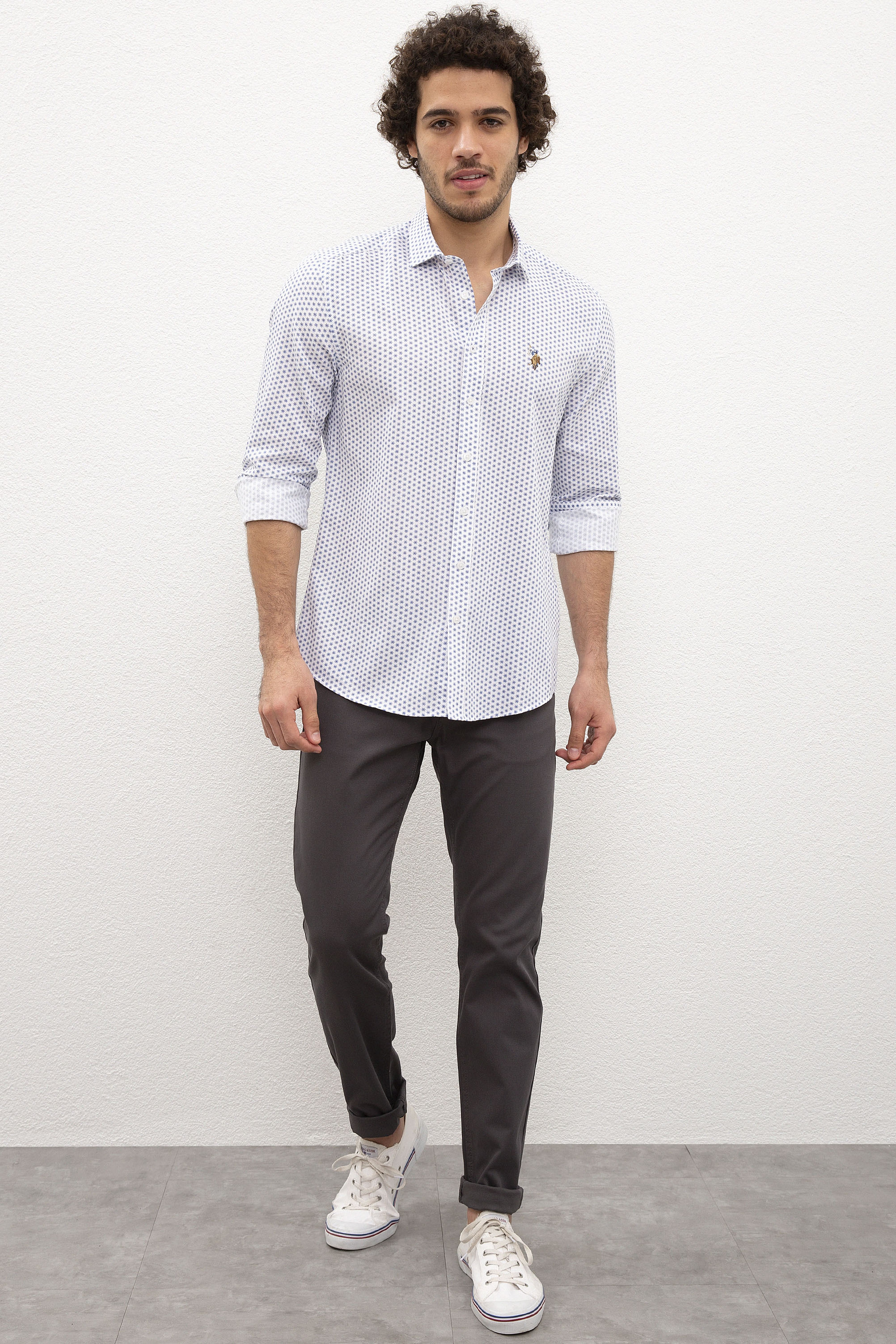 Erkek Gri Chinos - Image 1