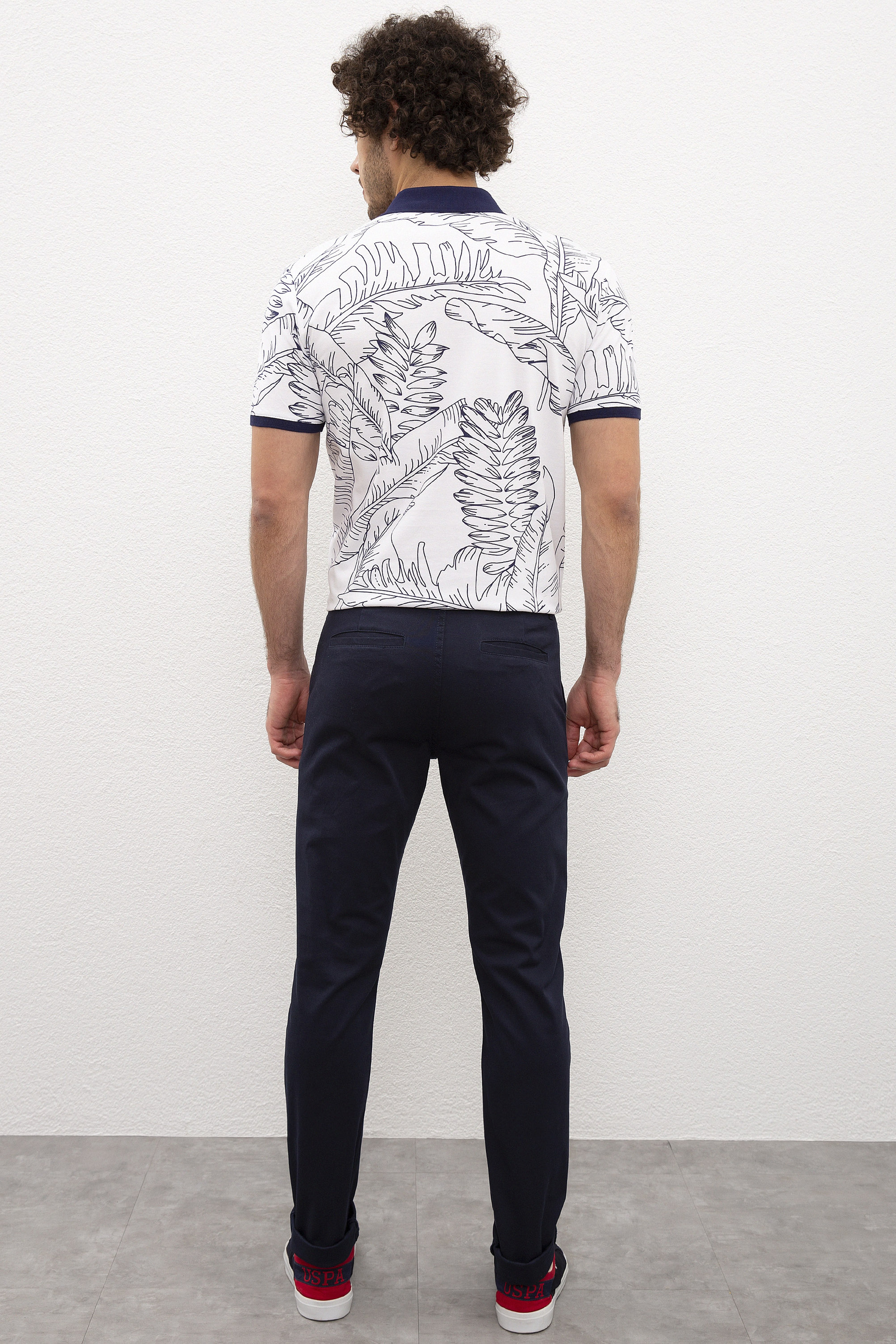 Erkek Lacivert Chinos - Image 3