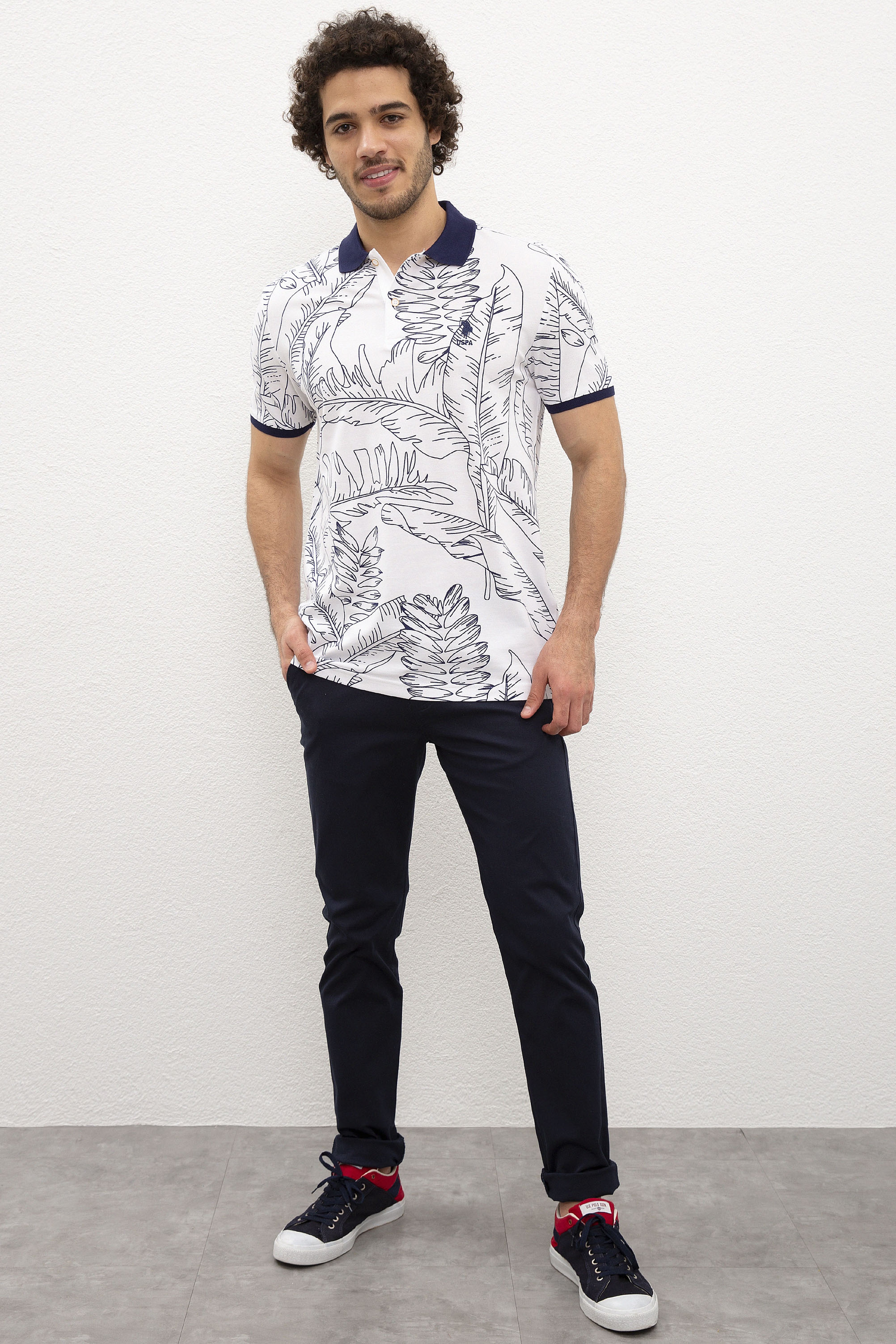 Erkek Lacivert Chinos - Image 1