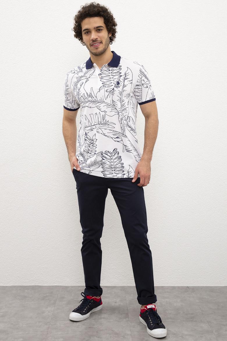 Erkek Lacivert Chinos