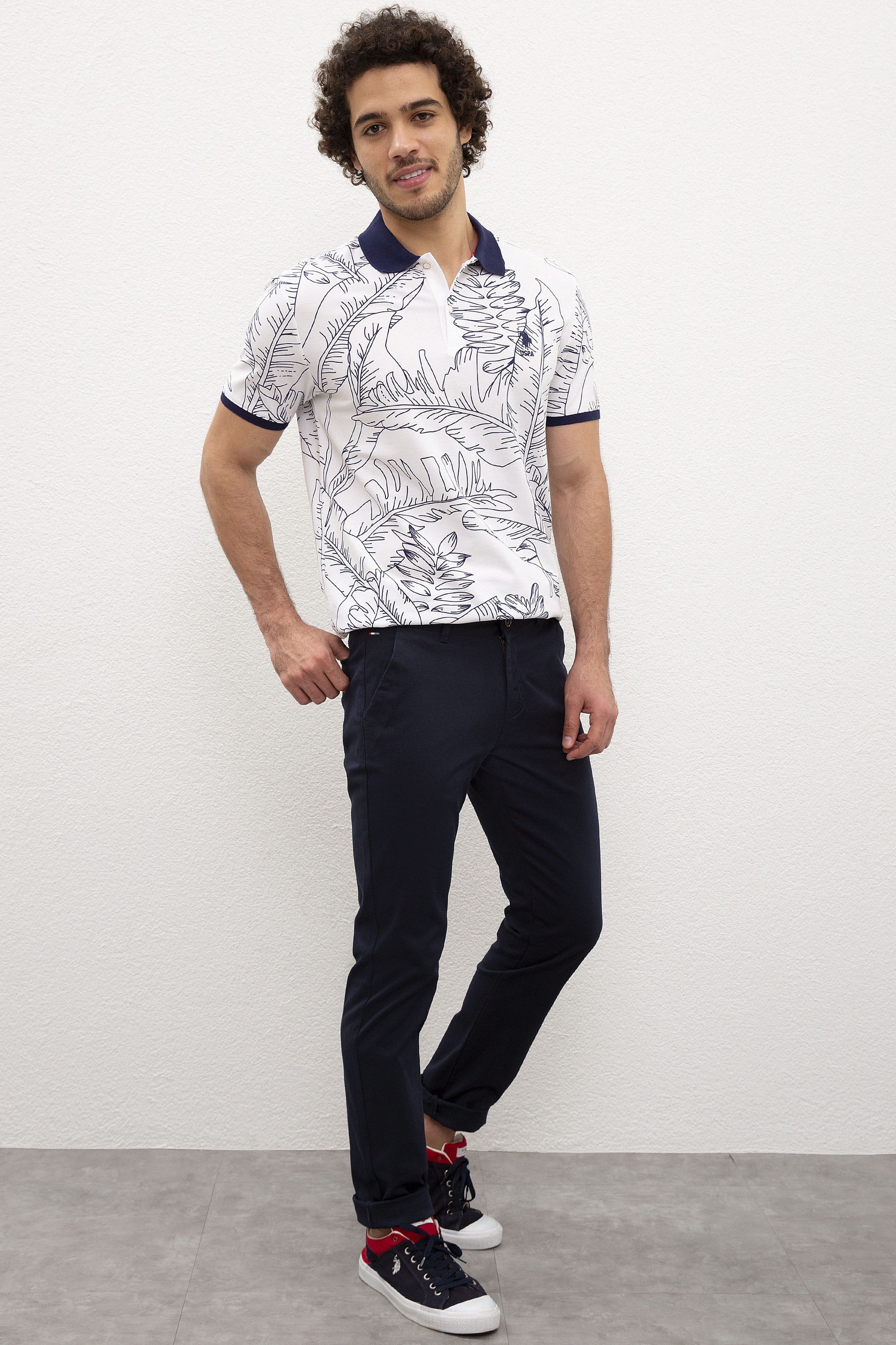 Erkek Lacivert Chinos - Image 2