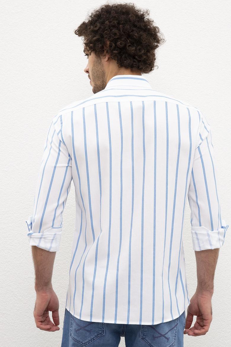 Erkek Mavi Gömlek Uzunkol - 50218688020