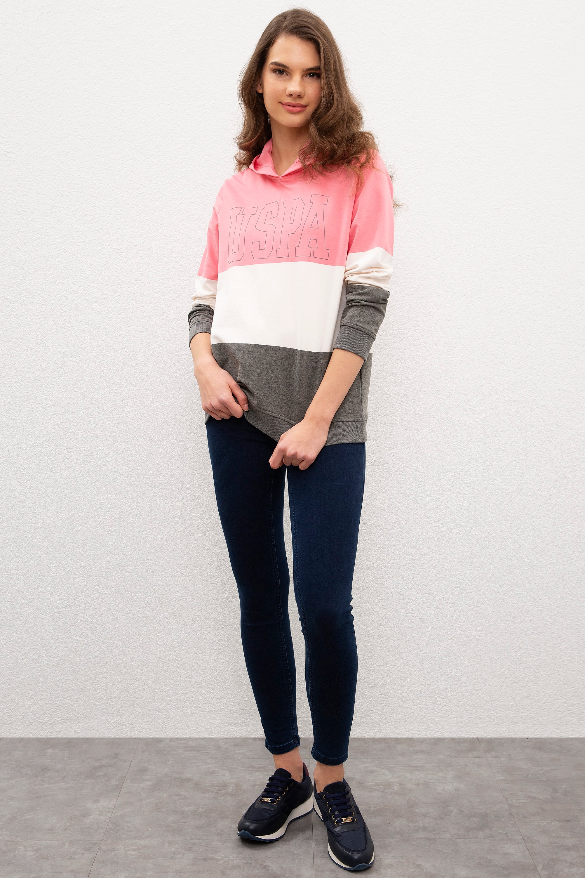 Kadın Gri Sweatshirt