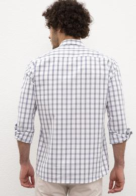 Erkek Beyaz Gömlek Uzunkol - 50221359006