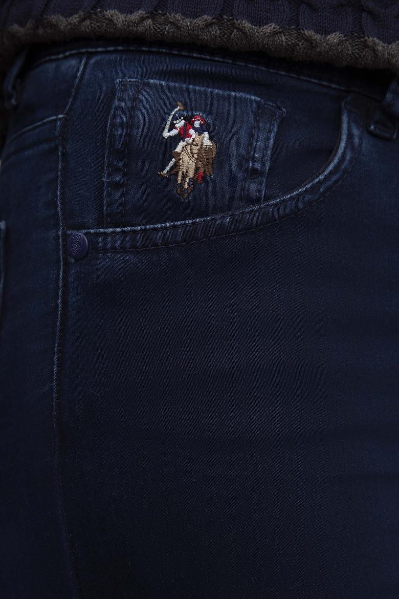 Kadın Mavi Denim Pantolon - 50208245008