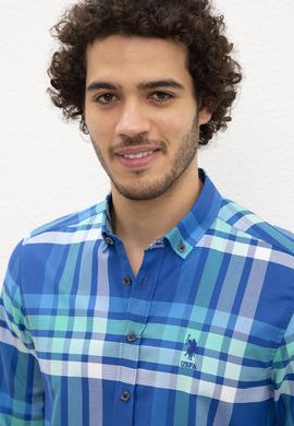 Erkek Yeşil Gömlek Uzunkol - 50218359012