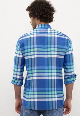 Erkek Yeşil Gömlek Uzunkol - 50218359012