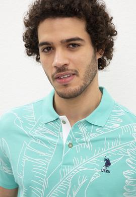 Erkek Mint Yeşili Polo Yaka T-Shirt - 50219211034