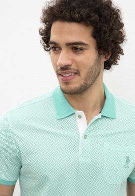 Erkek Mint Polo Yaka Tişört - 50219125016
