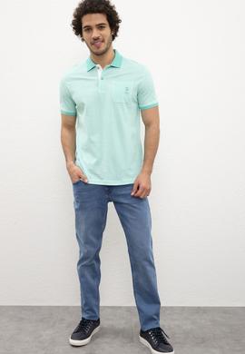 Erkek Mint Polo Yaka Tişört - 50219125016