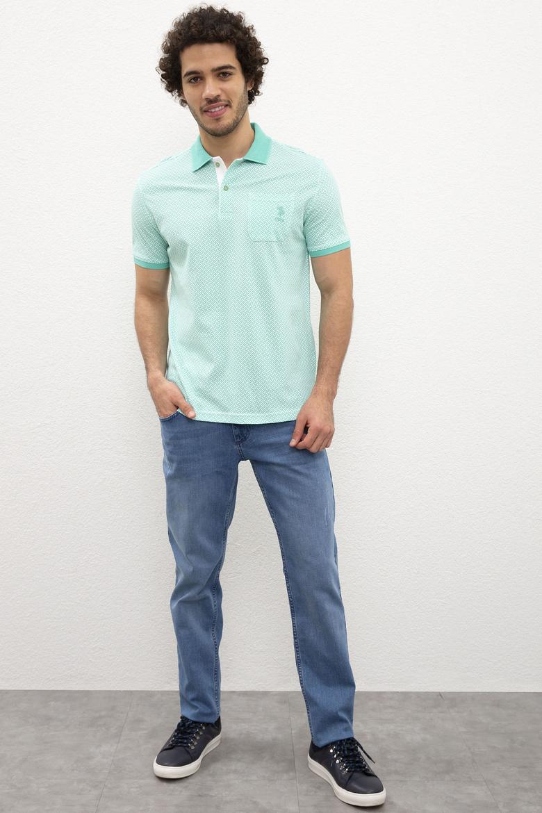 Erkek Mint Polo Yaka Tişört - 50219125016