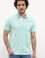 Erkek Mint Polo Yaka Tişört