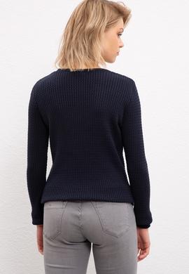 Kadın Lacivert Kazak - 50206419025