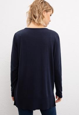 Kadın Lacivert Basic Kazak - 50206447042