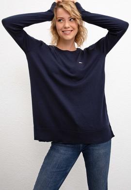 Kadın Lacivert Basic Kazak - 50206447042