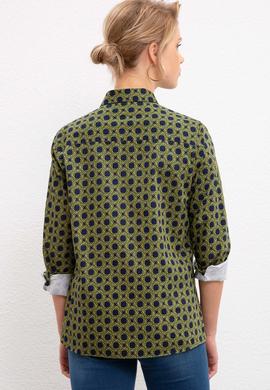 Kadın Yeşil Gömlek - 50207162029