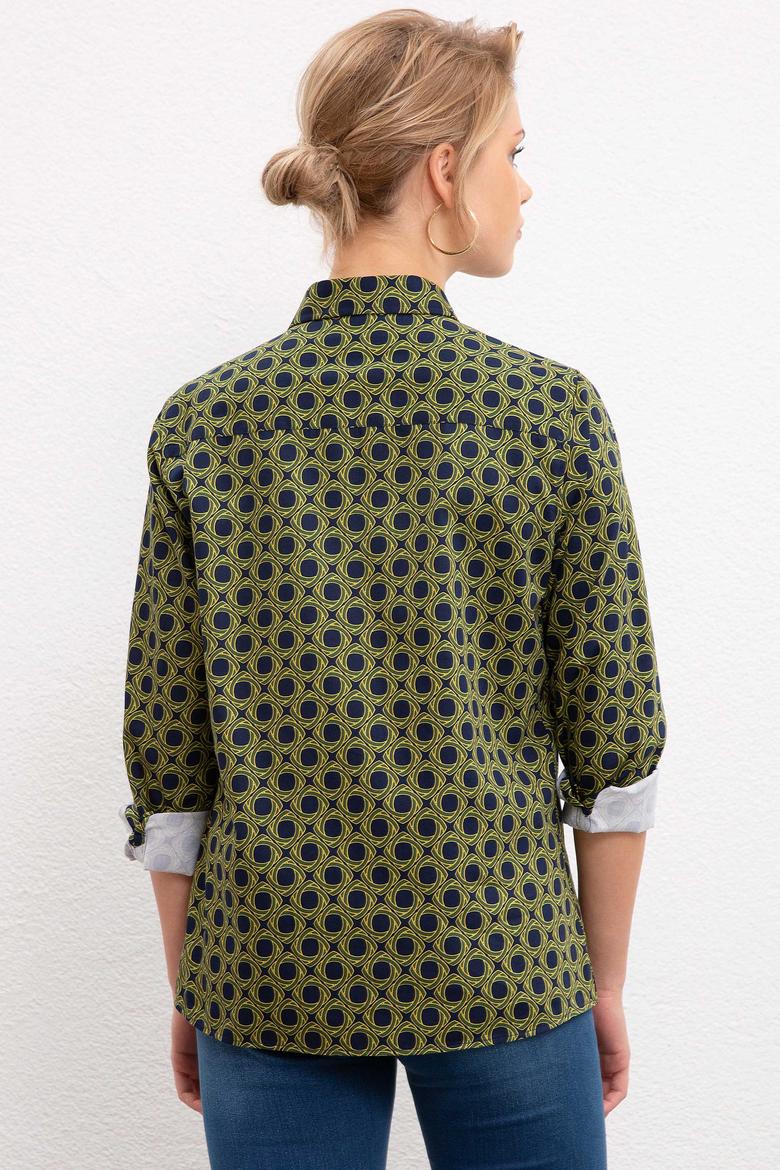 Kadın Yeşil Gömlek - 50207162029