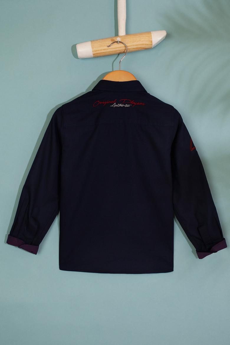 Erkek Çocuk Lacivert Gömlek - 50208678028