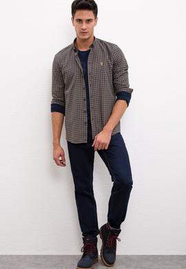 Erkek Haki Gömlek - 50208722012