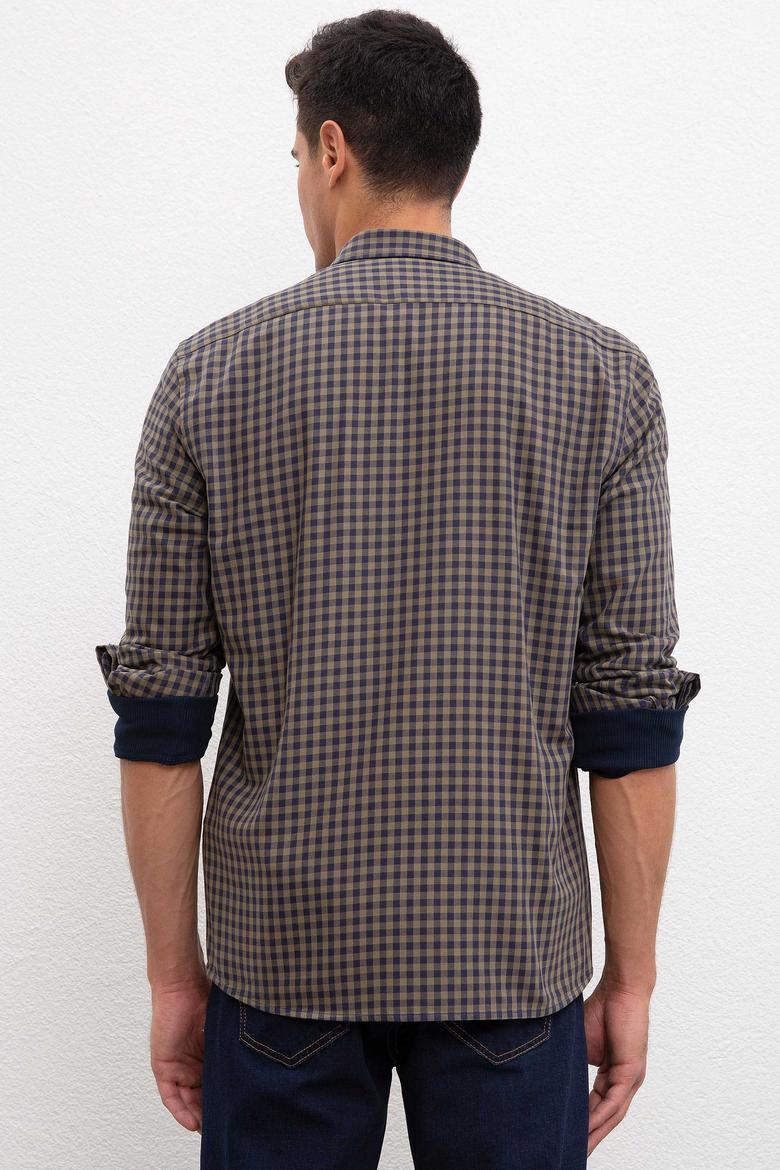 Erkek Haki Gömlek - 50208722012
