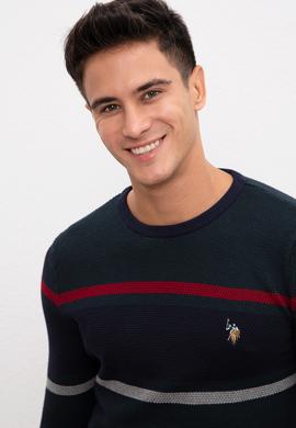 Erkek Koyu Yeşil Kazak - 50207717007