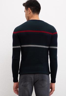 Erkek Koyu Yeşil Kazak - 50207717007