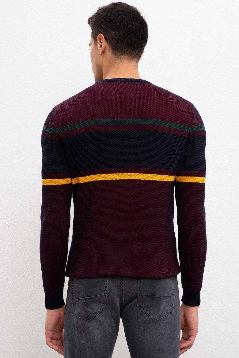 Erkek Bordo Kazak - 50207717023