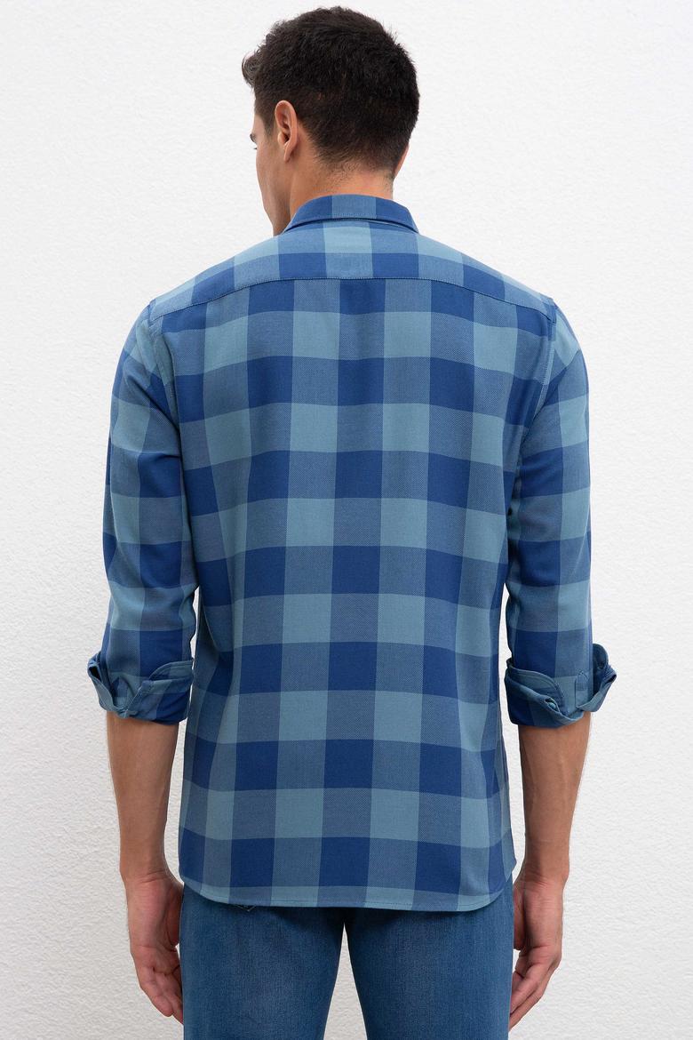 Erkek Koyu Mint Gömlek Uzunkol - 50207296024