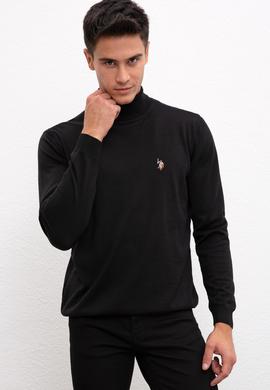 Erkek Siyah Basic Kazak - 50206744019