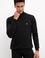 Erkek Siyah Balıkçı Yaka Triko Kazak Basic