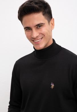 Erkek Siyah Basic Kazak - 50206744019