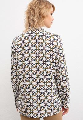 Kadın Yeşil Gömlek Uzunkol - 50207154011