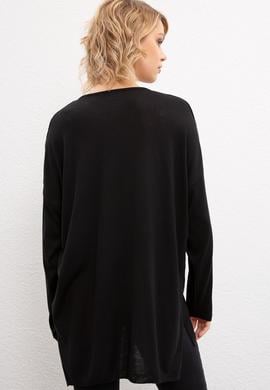 Kadın Siyah Kazak - 50206845011