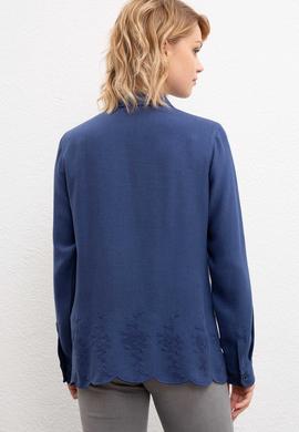 Kadın Mavi Gömlek - 50207100012