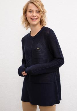 Kadın Lacivert Kazak - 50205633012