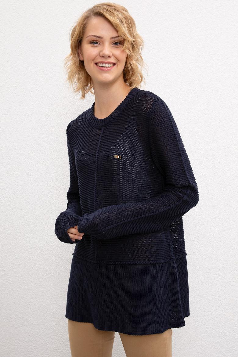 Kadın Lacivert Kazak - 50205633012