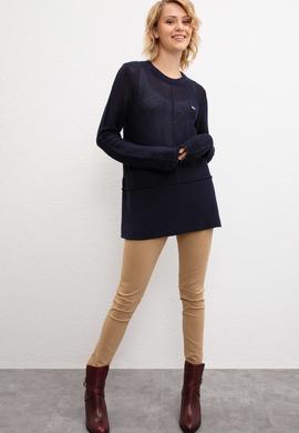 Kadın Lacivert Kazak - 50205633012