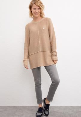 Kadın Bej Kazak - 50205633006