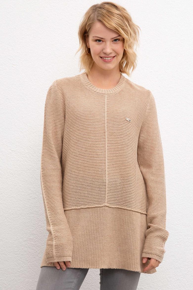 Kadın Bej Kazak - 50205633006