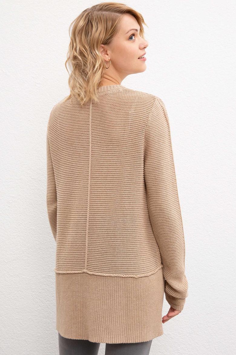 Kadın Bej Kazak - 50205633006