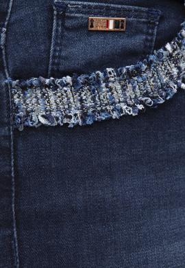 Kadın Mavi Denim Pantolon - 50209343003